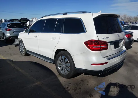 2017 Mercedes-Benz Gls 450 4Matic z USA, uszkodzony, nr VIN 4JGDF6EE4HA806495